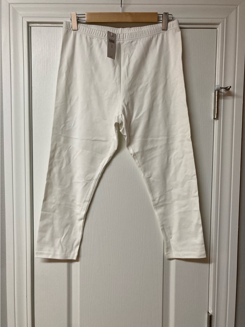 J Jill White Pima Capri Leggings NWT